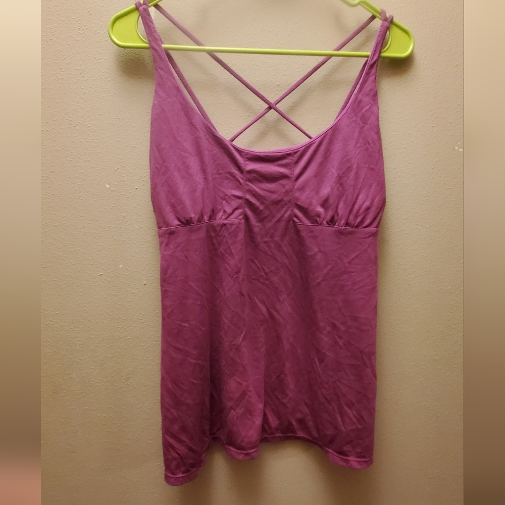 Purple Strappy Tank Top Victorias  Secret BEST KEPT SECRET BRA TOP Medium